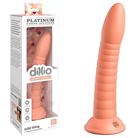 Dillio Platinum Wild Thing 7 Inch Silicone Dildo - Realistic Dildos
