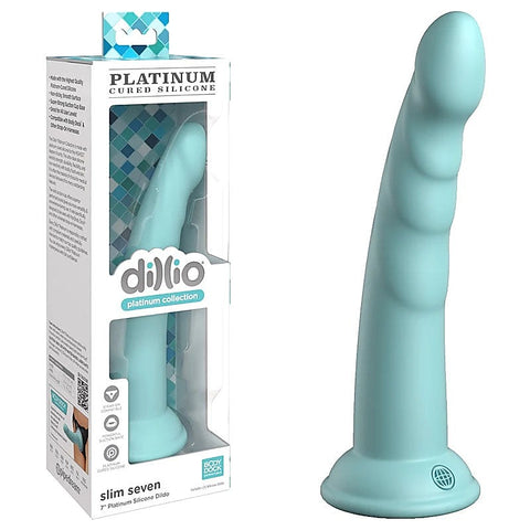 Dillio Platinum Slim Seven 7 Inch Strap-On Dildo - Realistic Dildos