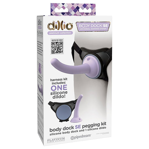 Dillio Platinum Body Dock SE 5 Inch Strap-On - Strap On Sextoys
