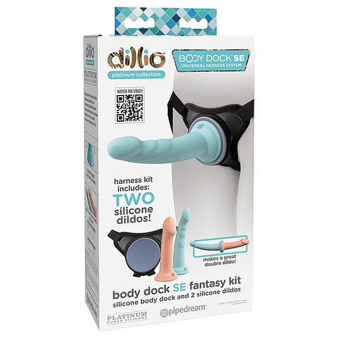 Dillio Platinum Body Dock SE Strap-On Kit - Strap On Sextoys