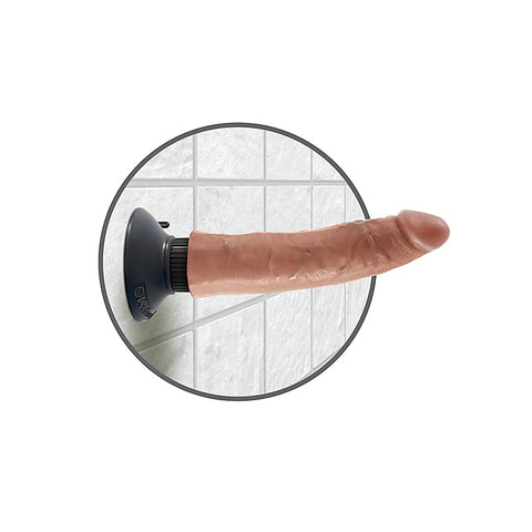 King Cock 7 Inch Vibrating Dildo by Pipedream Products - Vibrating Dildos