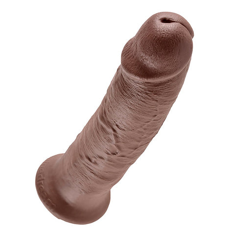 King Cock 10 Inch Suction Cup Realistic Cock with Balls - Realistic Dildos