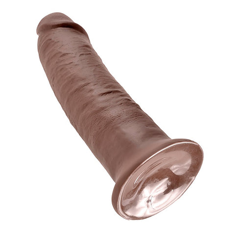 King Cock 10 Inch Suction Cup Realistic Cock with Balls - Realistic Dildos