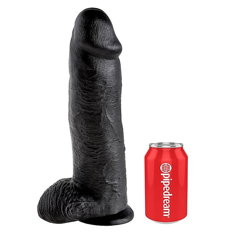 King Cock 12 Inch Suction Cup Realistic Dildo - Realistic Dildos