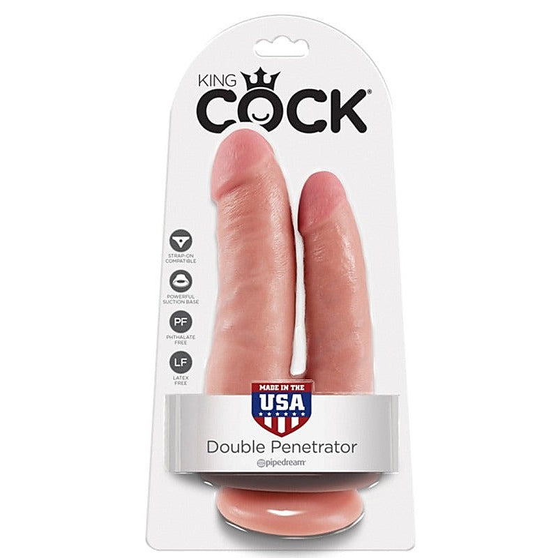King Cock Double Penetrator by Pipedream Products - Double Ender