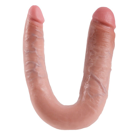 King Cock Double Trouble Realistic Dildo - Double Ender