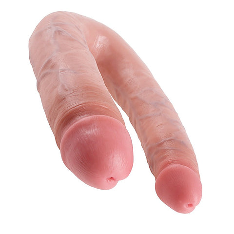 King Cock Double Trouble Realistic Dildo - Double Ender