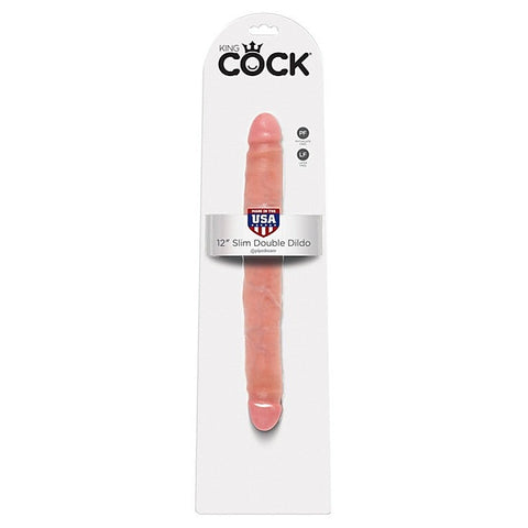 King Cock 12 Inch Slim Double Ender by Pipedream Products - Double Ender