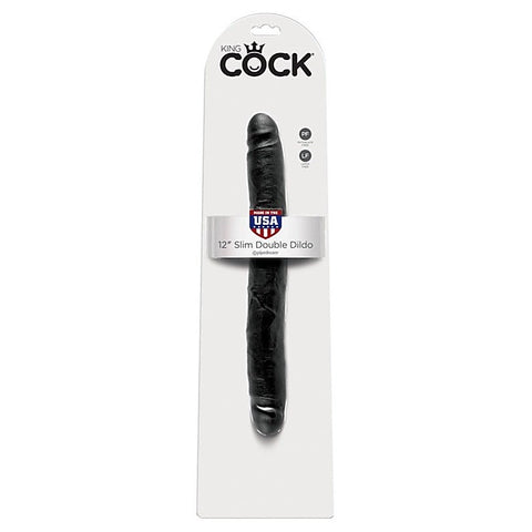 King Cock 12 Inch Slim Double Ender by Pipedream Products - Double Ender