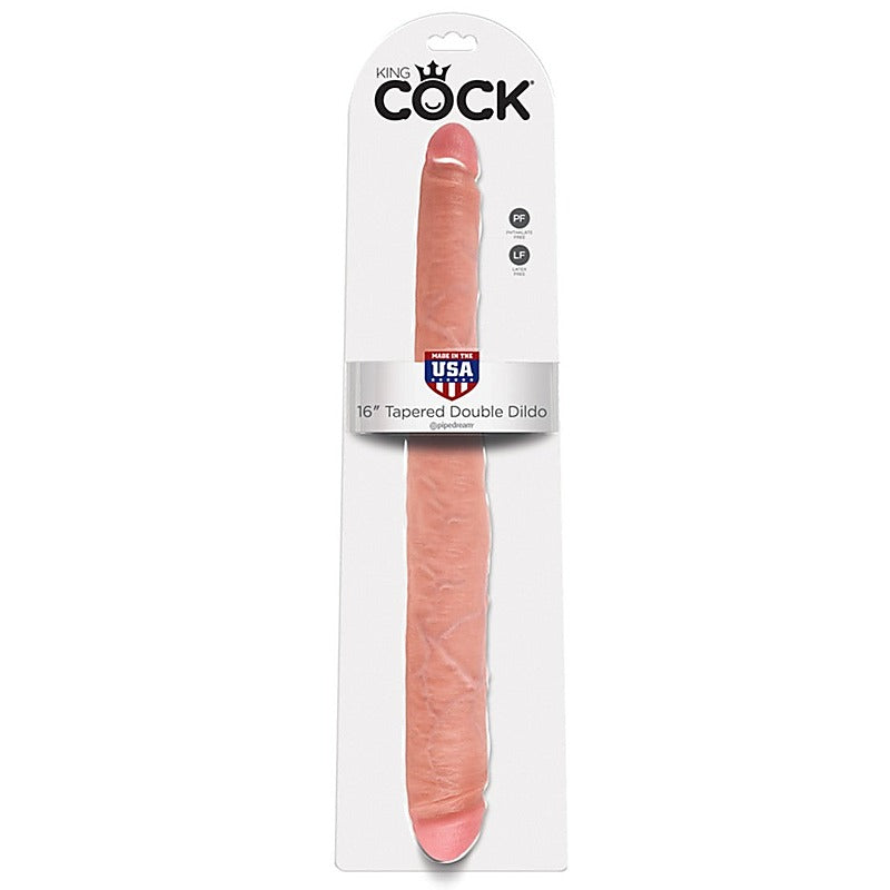 King Cock 16 Inch Tapered Tip Double Ender - Double Ender