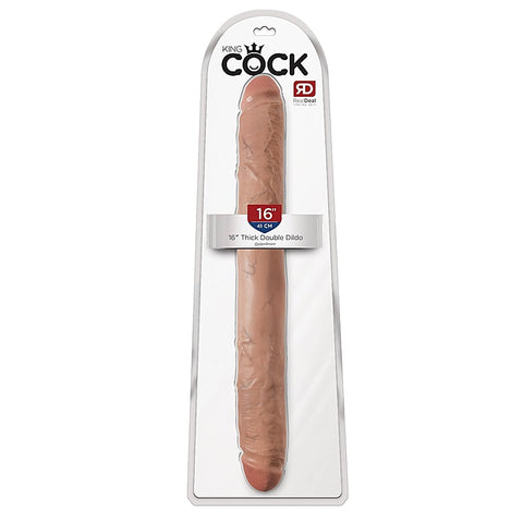 King Cock 16 Inch Thick Double Ender by Pipedream Products - Double Ender