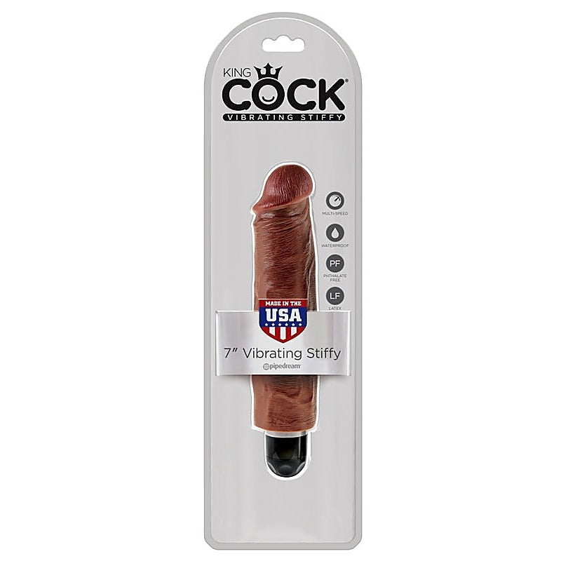 King Cock Vibrating Stiffy Dildo by Pipedream Products - Vibrating Dildos