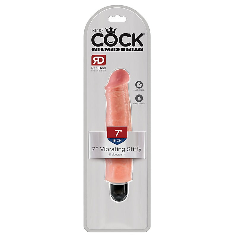 King Cock Vibrating Stiffy Dildo by Pipedream Products - Vibrating Dildos