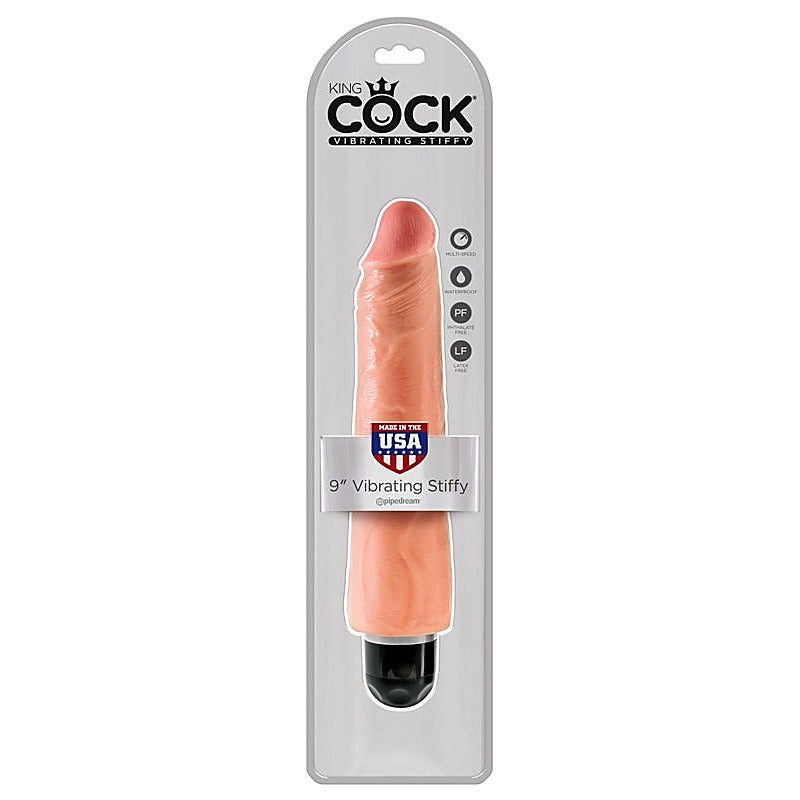 King Cock Vibrating Stiffy Dildo by Pipedream Products - Vibrating Dildos