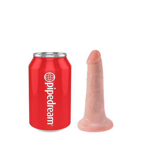 King Cock 5 Inch Realistic Dildo with Suction Cup - Realistic Dildos