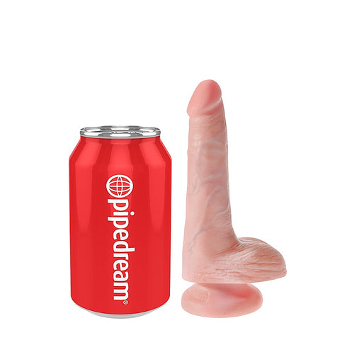King Cock 6 Inch Suction Cup Realistic Dildo - Realistic Dildos