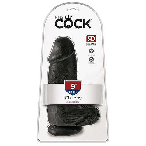 Premium King Cock Chubby 9 Inch Realistic Dildo - Realistic Dildos