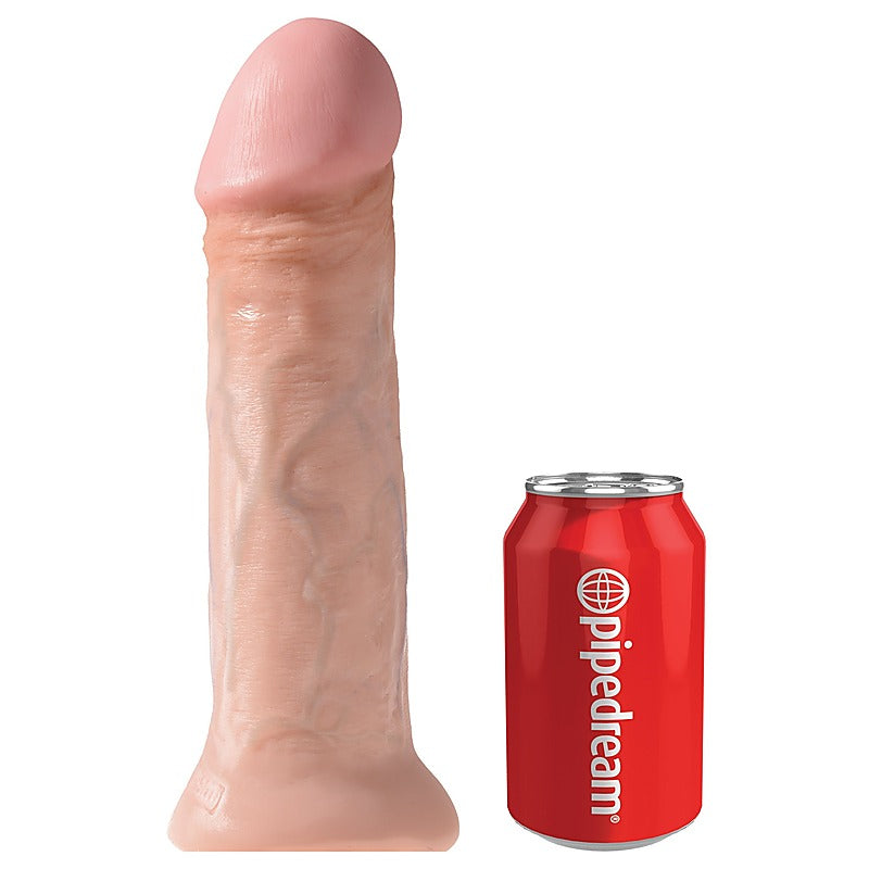 King Cock Suction Cup Base Realistic Dildo Flesh - Realistic Dildos
