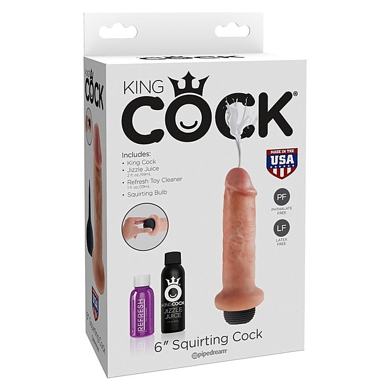 King Cock Realistic Squirting Cock by Pipedream Products - Realistic Dildos