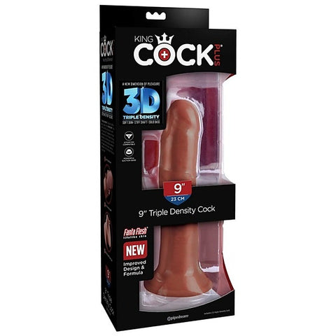 King Cock Plus Triple Density Realistic Dildo - Realistic Dildos