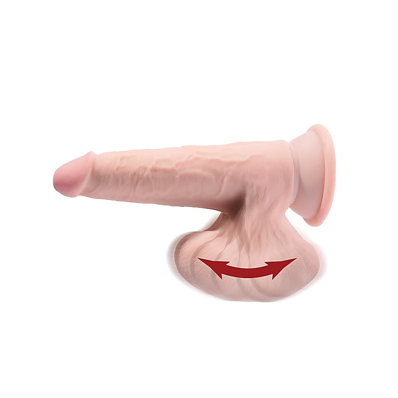 King Cock Plus Triple Density Cock With Swinging Balls - Realistic Dildos