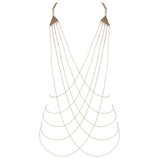 Muse Triangle Fetish Chain Harness - - Cuffs And Restraints