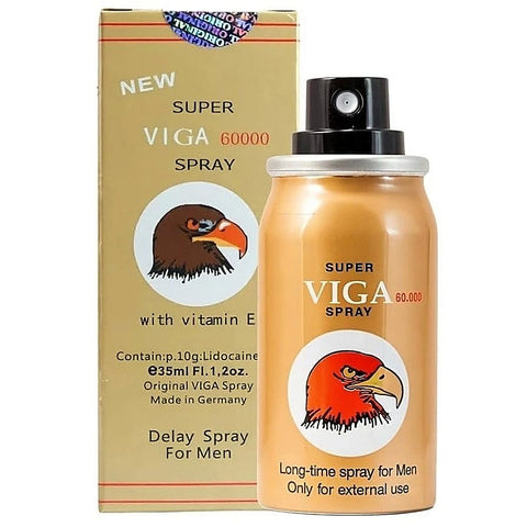 BDStyle Super Viga 60000 Delay Spray Desensitizing Formula - Delay and Excite Sprays