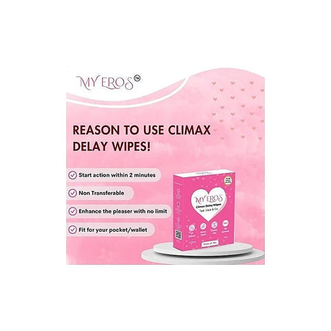 999 Delay Wipes Per Unit - Delay and Excite Sprays