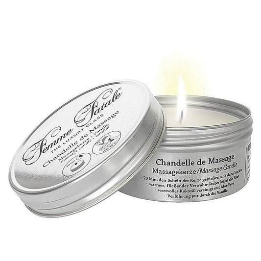Femme Fatale Chandelle de Massage Vanilla Massage Candle - Sex Pheromones and Perfumes