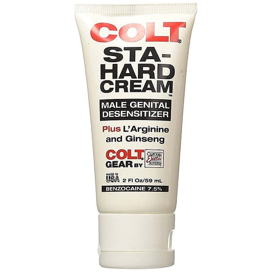 Colt Sta-Hard Male Erection Enhancer Cream - Delay and Excite Sprays