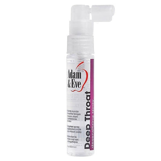 Deep Throat Desensitizing Spray by Adam & Eve - Delay and Excite Sprays
