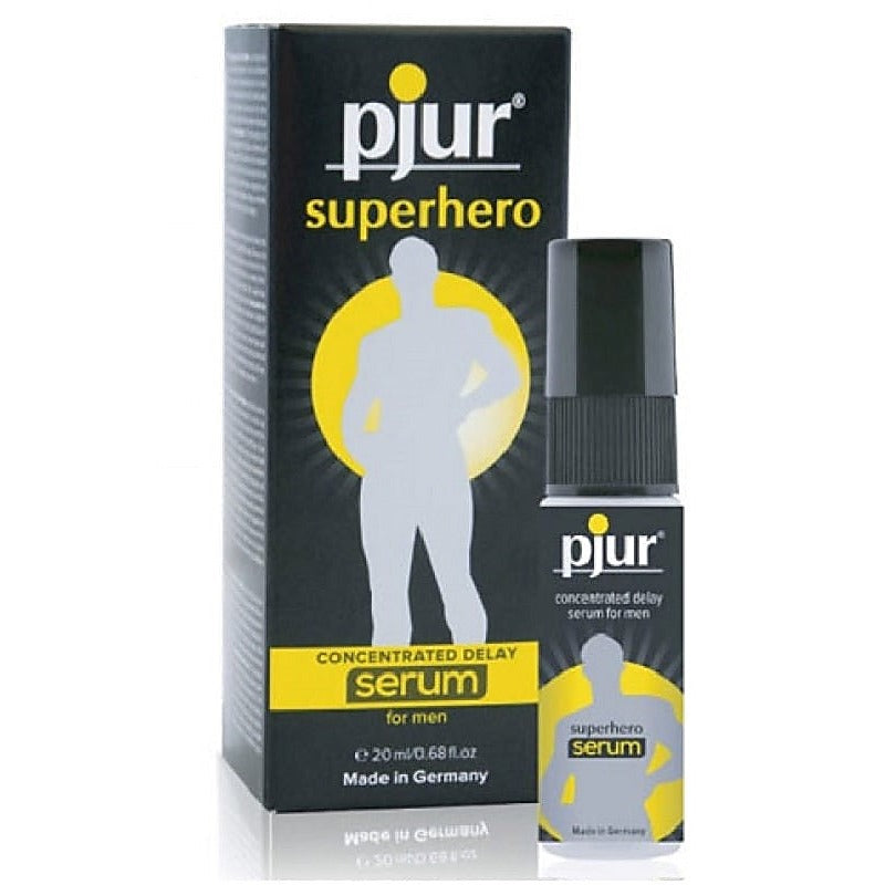 Professional-Grade Superhero Serum by Pjur - Delay and Excite Sprays