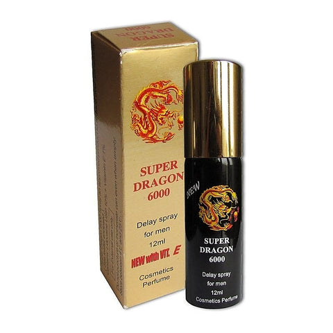 Super Dragon 6000 Male Delay Spray by BDStyle - Delay and Excite Sprays