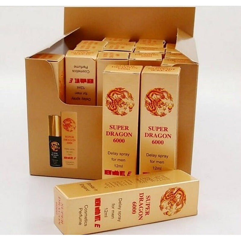 Super Dragon 6000 Male Delay Spray by BDStyle - Delay and Excite Sprays