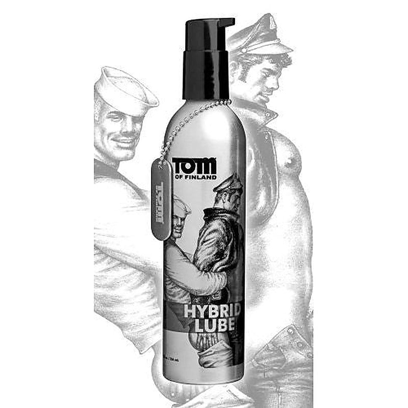 Tom of Finland Rawhide Leather Scented Lube by XR Brands - Delay and Excite Sprays