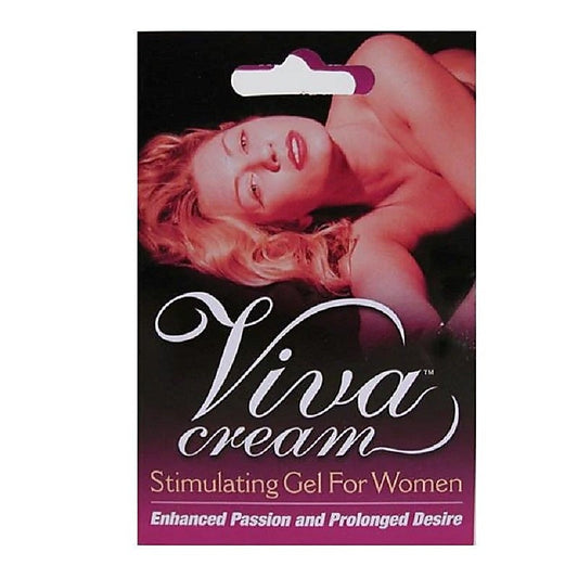 Viva Cream Sachet by Swiss Navy Lubricants - Delay and Excite Sprays