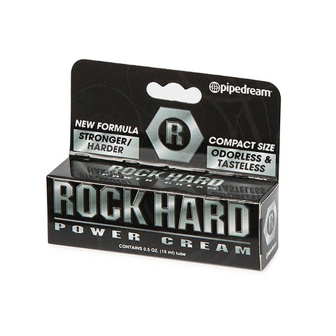 Rock Hard Erection Enhancer Power Cream by Pipedream - Delay and Excite Sprays
