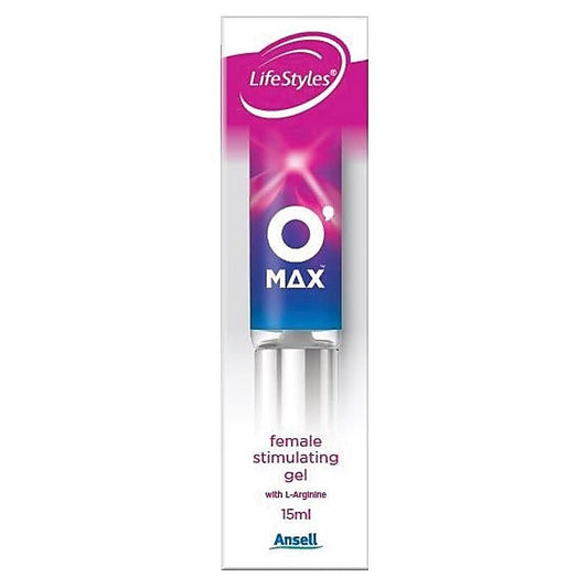 O Max Intimate Gel by Ansell - Delay and Excite Sprays