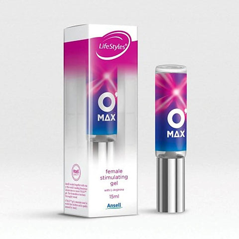 Premium Quality O Max Intimate Gel by Ansell - Delay and Excite Sprays