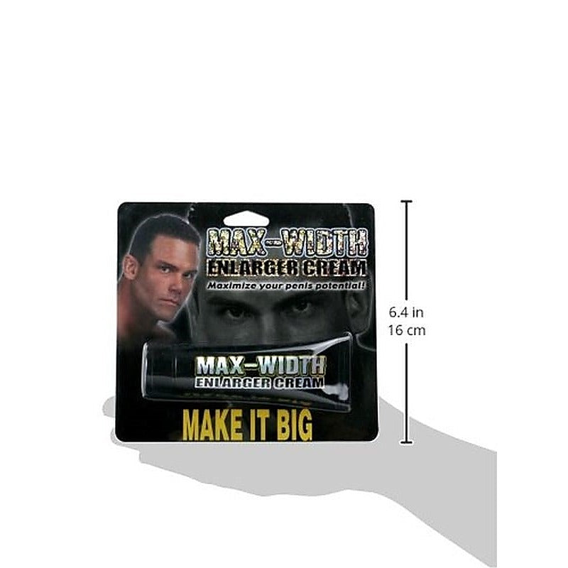 Max Width Mens Penis Enlarger Cream by Pipedream Products - Delay and Excite Sprays