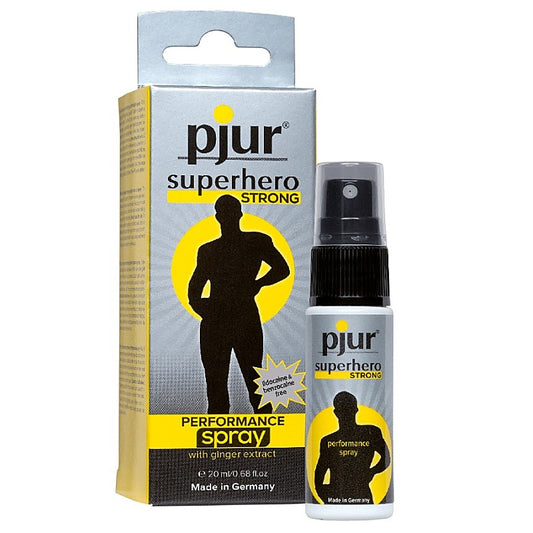Superhero Strong Performance Spray by Pjur - Delay and Excite Sprays