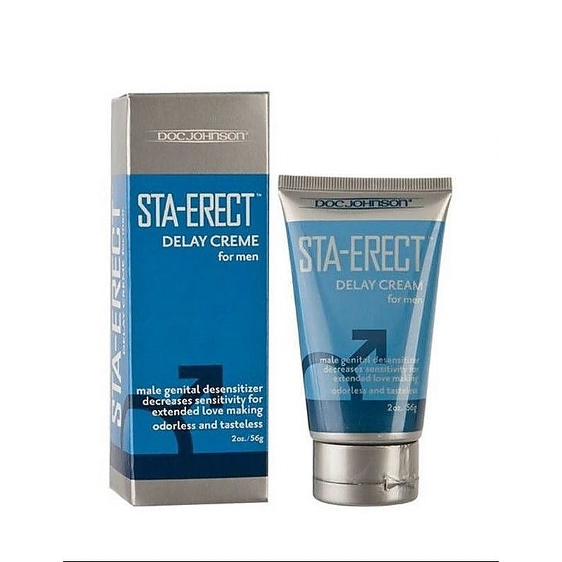 Doc Johnson Sta-Erect Sex Delay Cream For Men - Delay and Excite Sprays