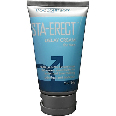 Doc Johnson Sta-Erect Sex Delay Cream For Men - Delay and Excite Sprays