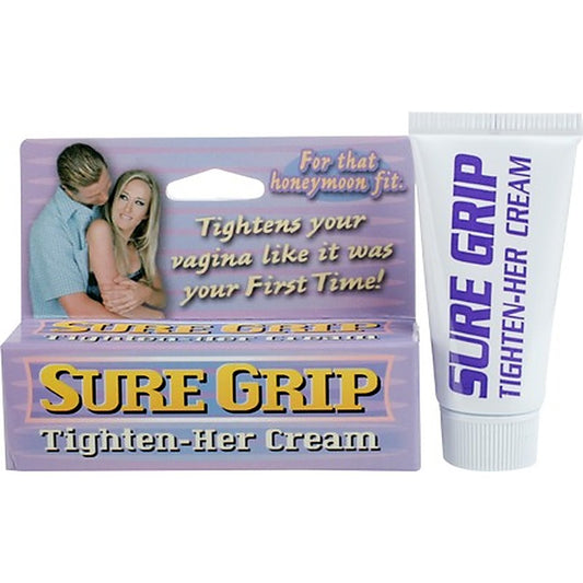 Sure Grip Vagina Tightening Cream by Pipedream - Delay and Excite Sprays