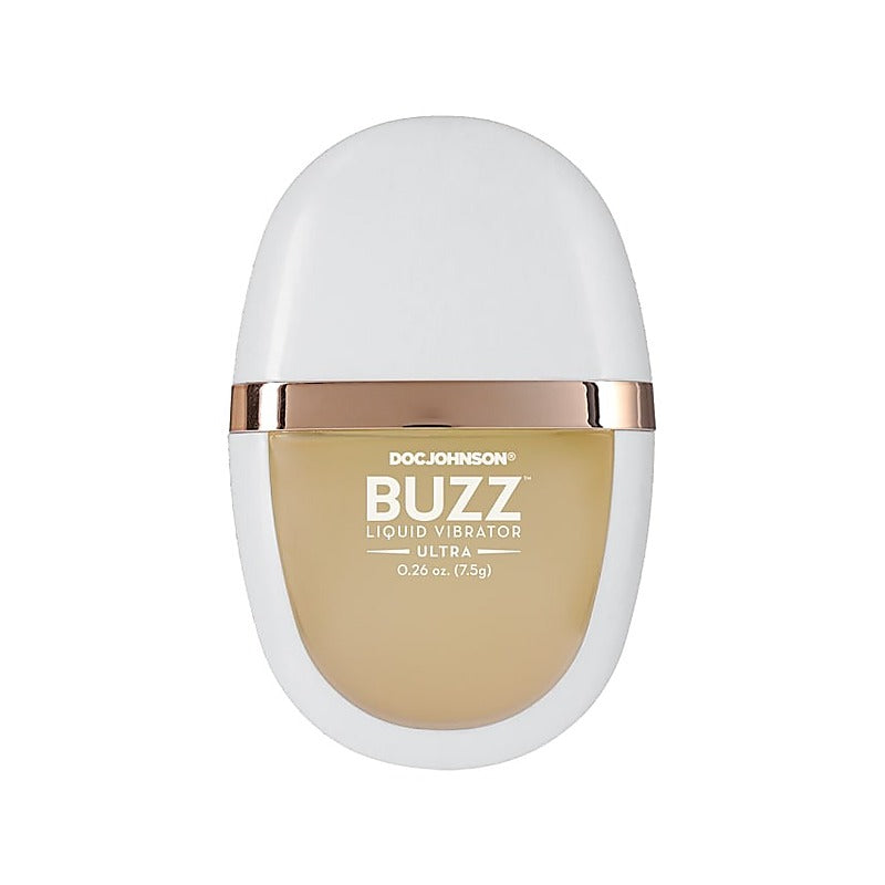 Doc Johnson Buzz Liquid Vibrator Gel Natural Tingling Arousal - Delay and Excite Sprays