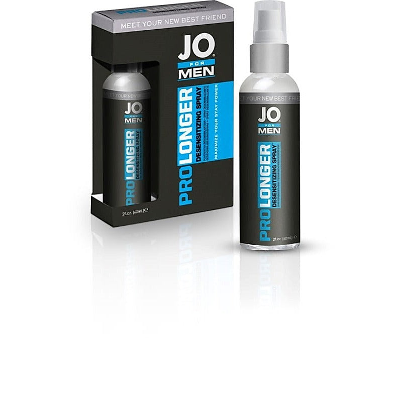 System Jo Jo Prolonger Male Delay Spray for Him with Fast Acting Formula - Delay and Excite Sprays