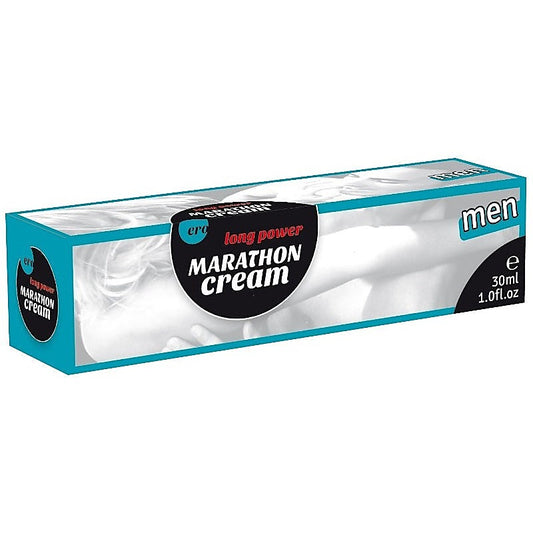 Ero Marathon Long Power Cream for Men by Hot Ero - Delay and Excite Sprays