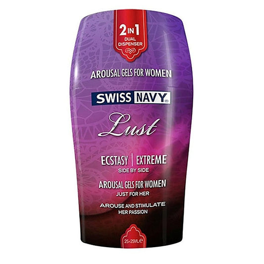 Swiss Navy Lust 2-In-1 Arousal Gel by Swiss Navy Lubricants - Delay and Excite Sprays