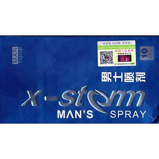 X-Storm Men's Delay Spray Blue Label by BDStyle - Delay and Excite Sprays