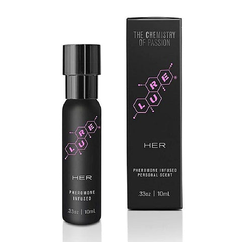 Lure Black Label for Her by Topco - Delay and Excite Sprays